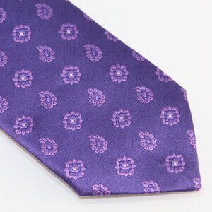 NEW Lanae Joy Silk Tie - Exclusive Private Label -  Purple